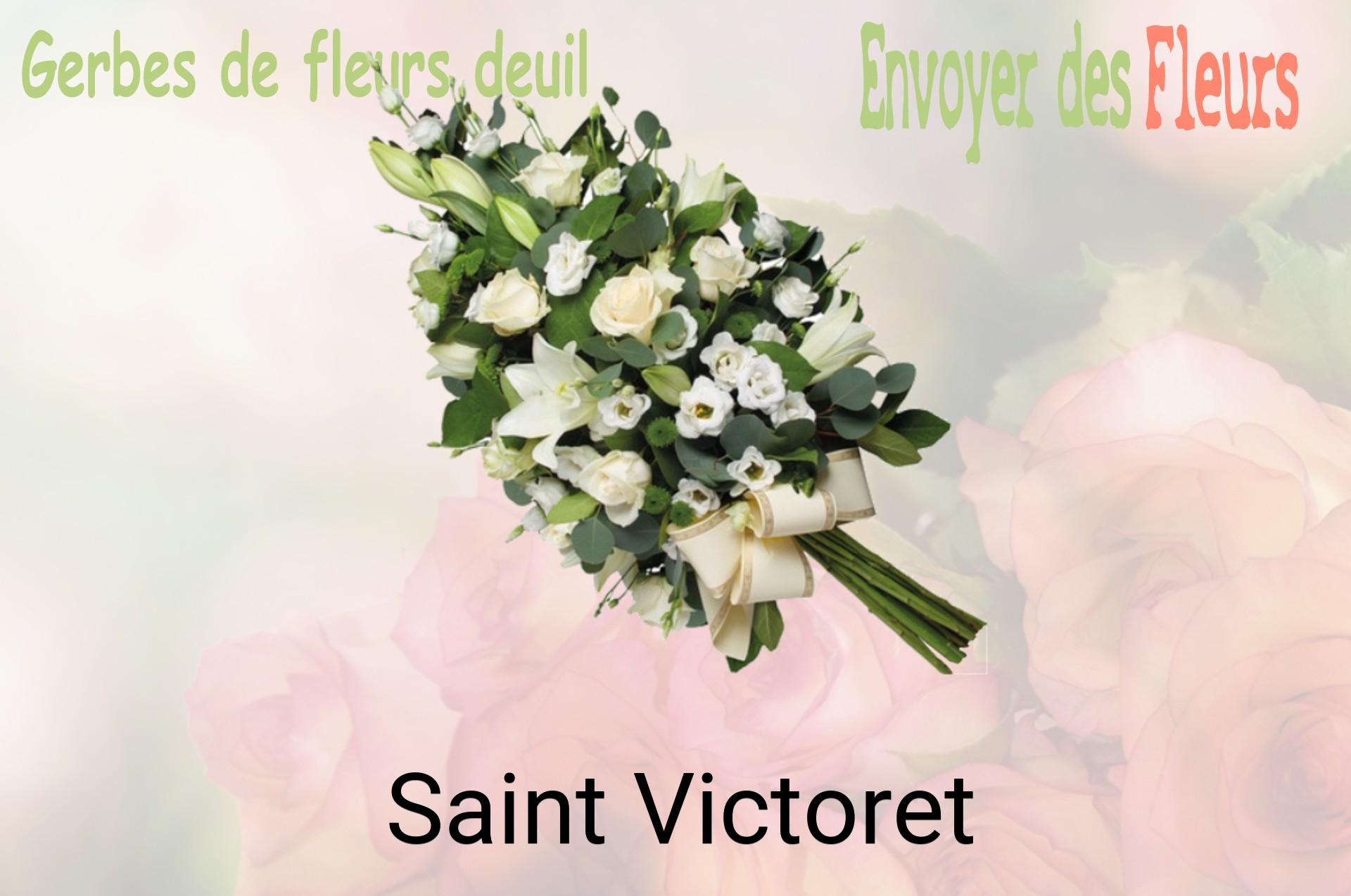 Gerbe de fleurs de deuil livrée à Saint-Victoret