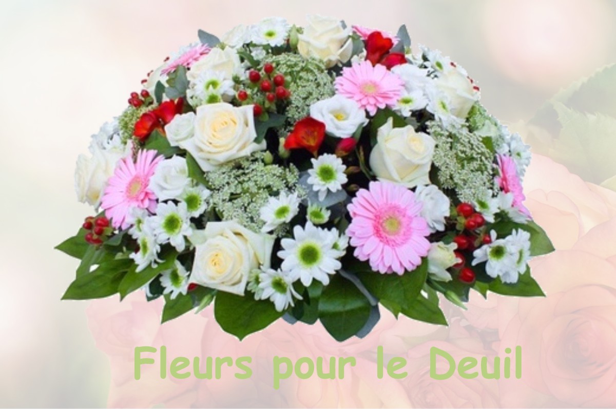 fleurs deuil SAINT-VICTORET